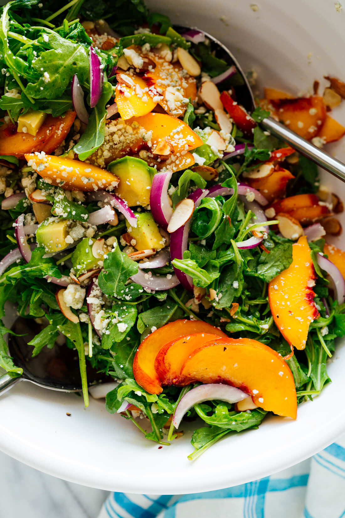 Fresh Peach Salad Fresh Peach Salad