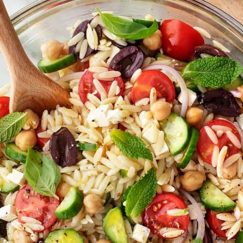 Greek Orzo Salad