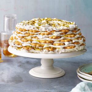 Key Lime-Shortbread Icebox