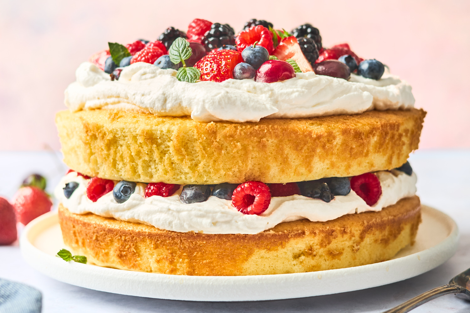 Fruity sponge cake recipes