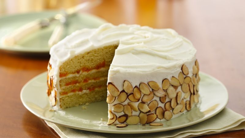 Apricot and almond fruit cake