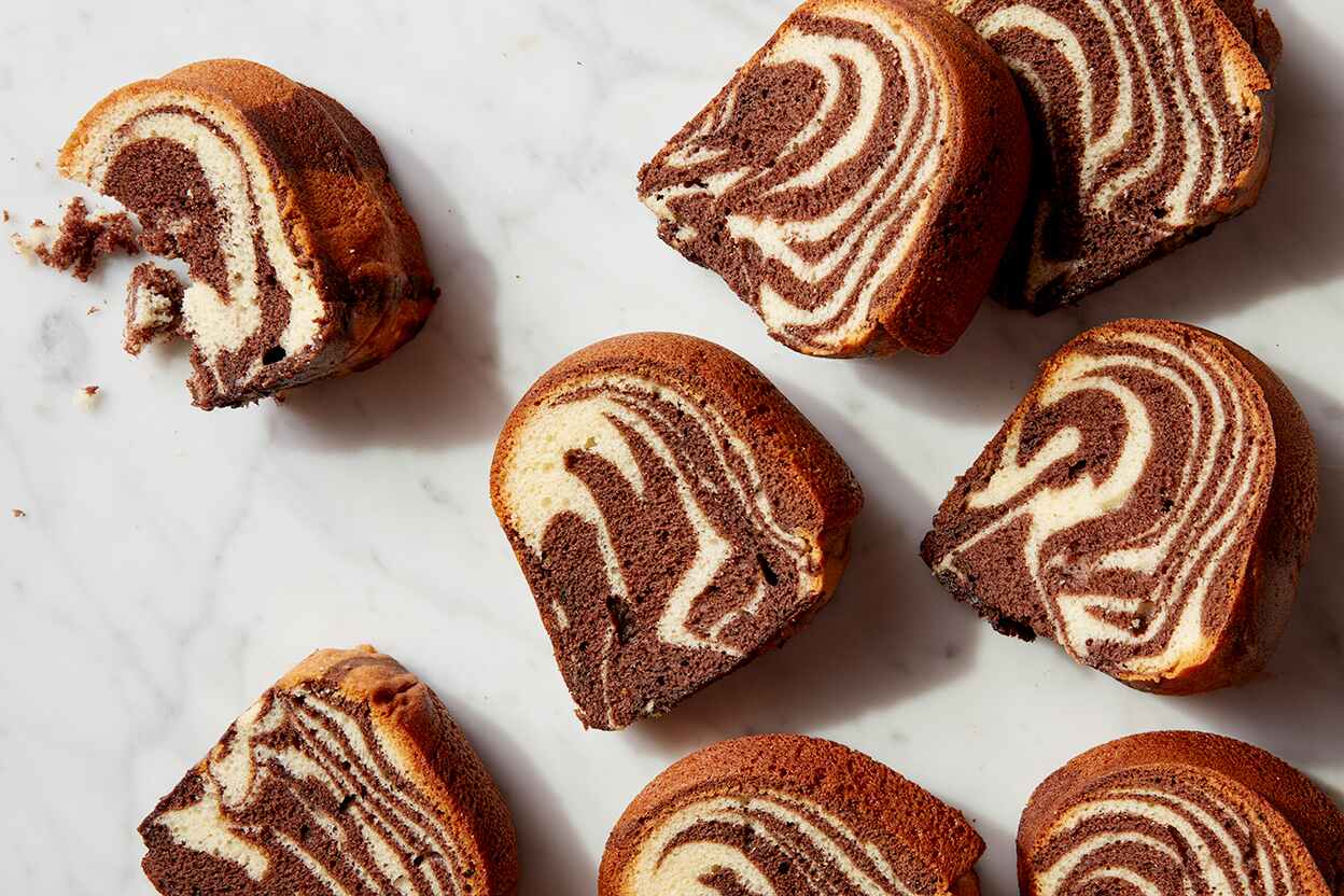 Marble Cake Recipe