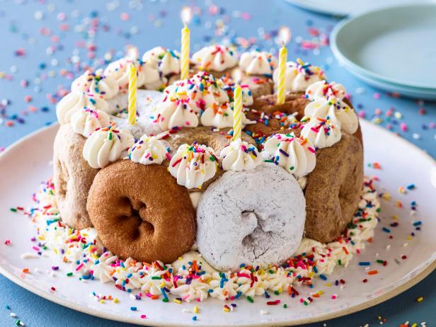 Birthday Cake Doughnut recipe