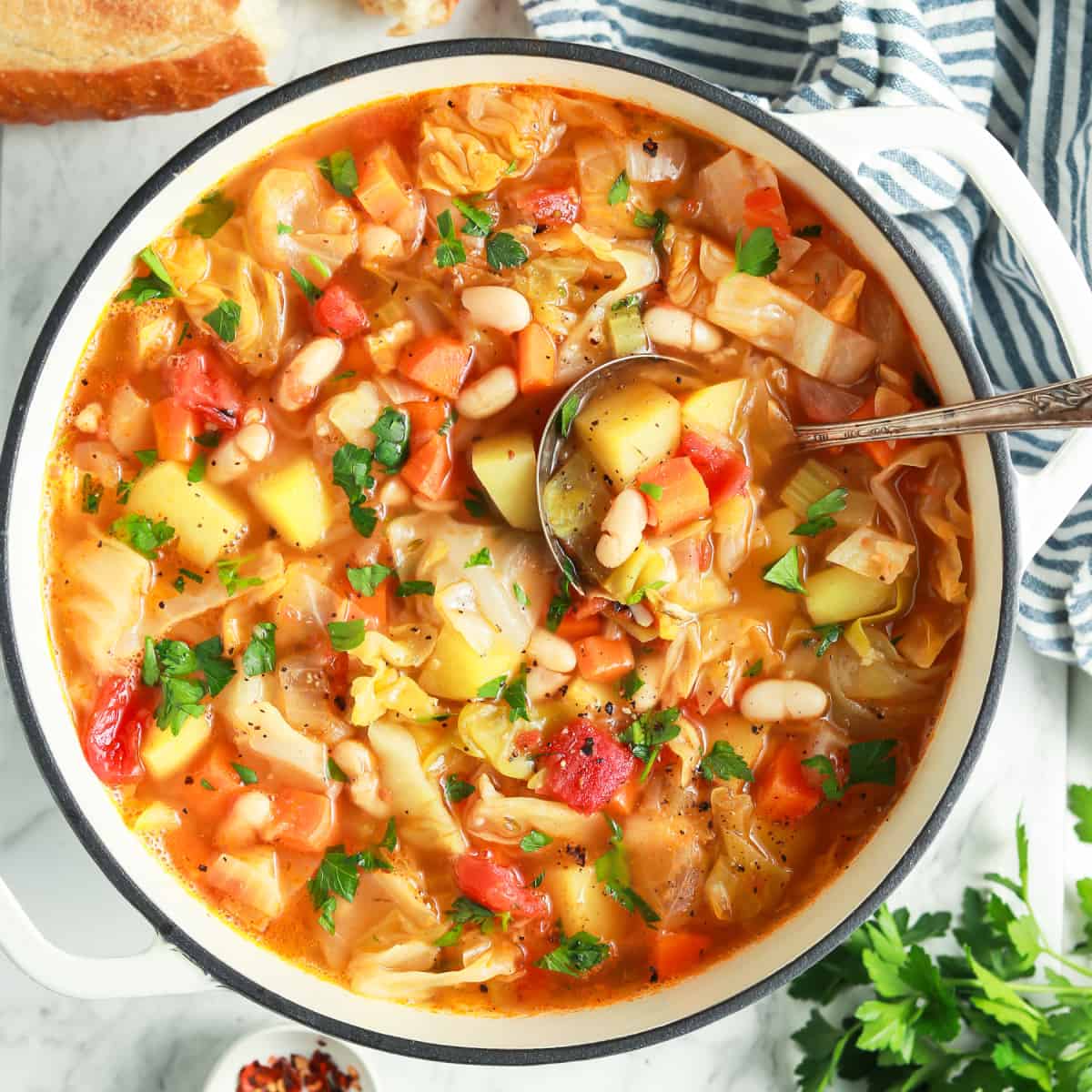 Vegan Cabbage Soup Vegan Cabbage Soup