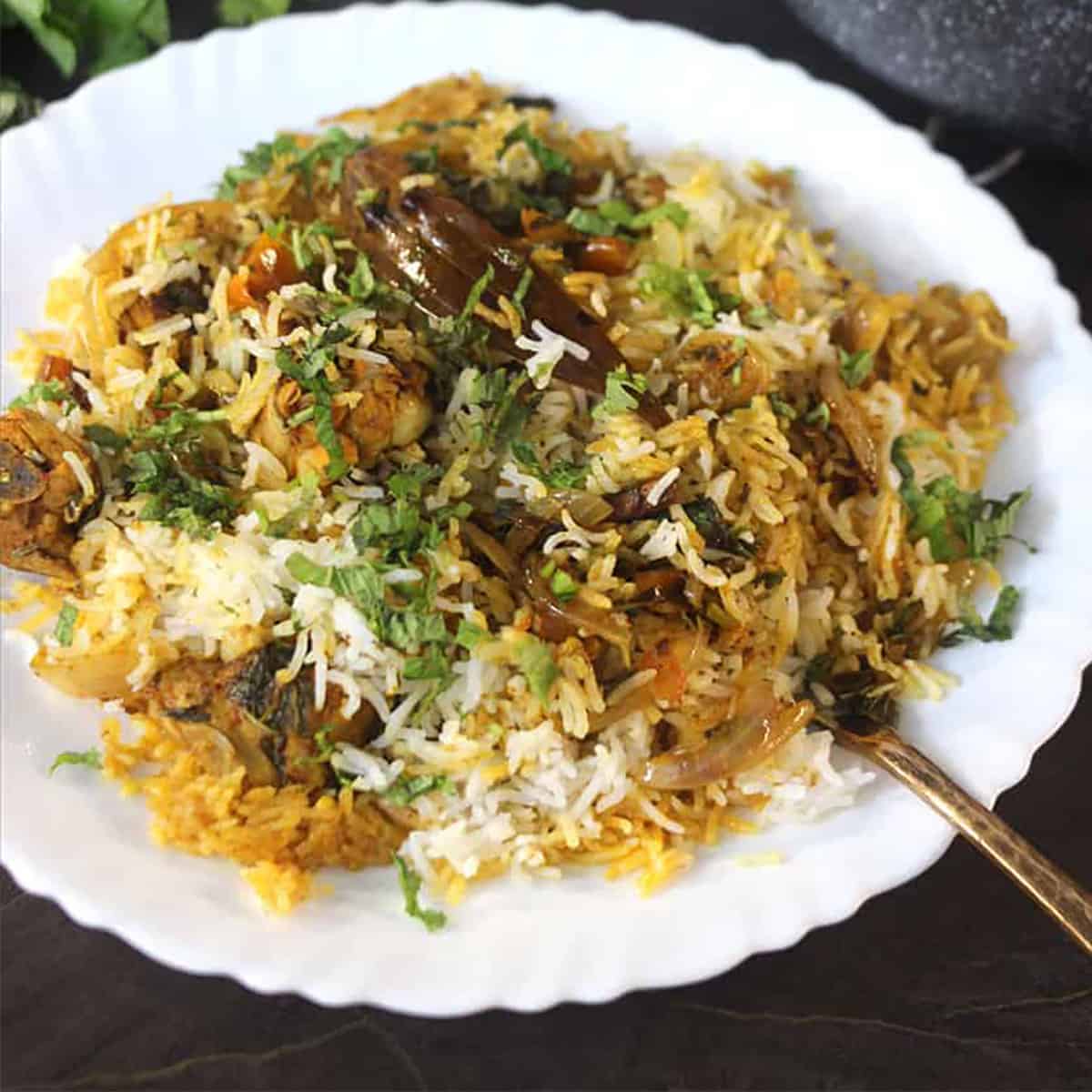 Easy Chicken Biryani Easy Chicken Biryani