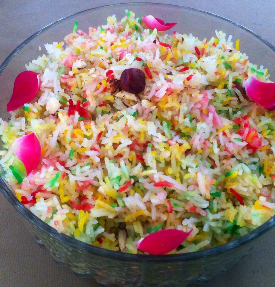 Sweet and Colourful Pakistani Rice
