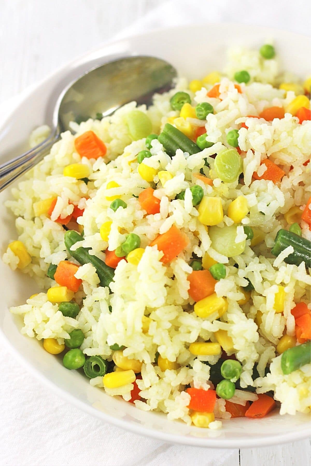 Easy Mixed Vegetable Rice
