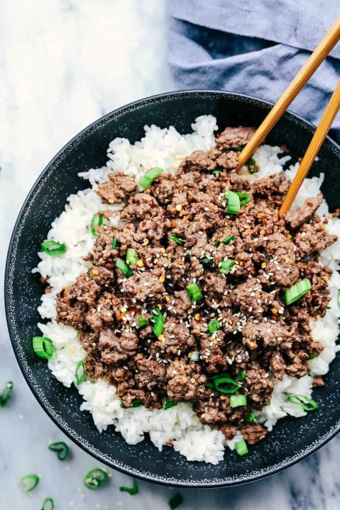 Korean Ground Beef Recipe