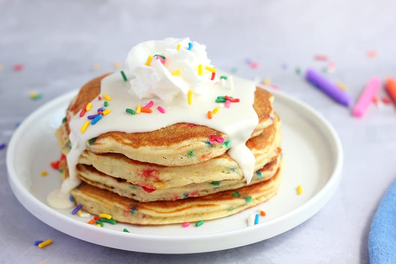 Birthday Cake Pancakes