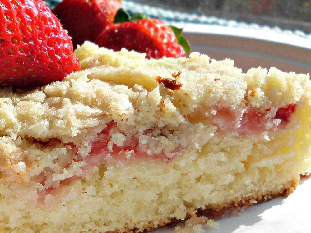 Strawberry Breakfast Cake