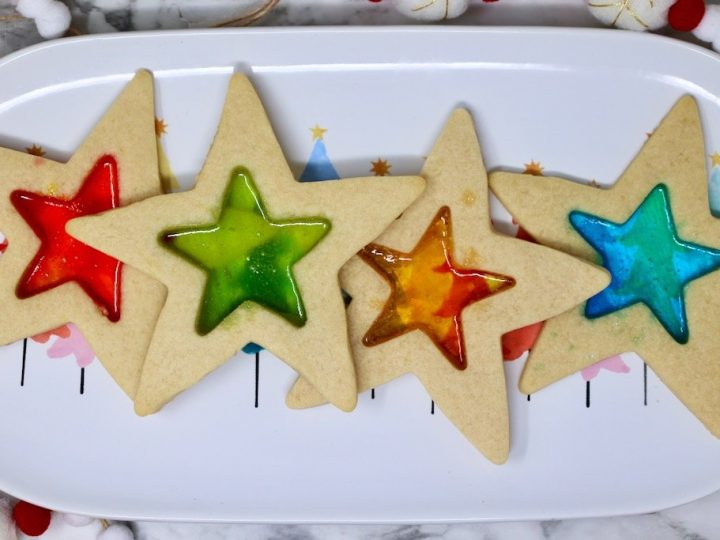 Stained Glass Window Cookies