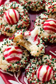 Candy Cane Kiss Cookies