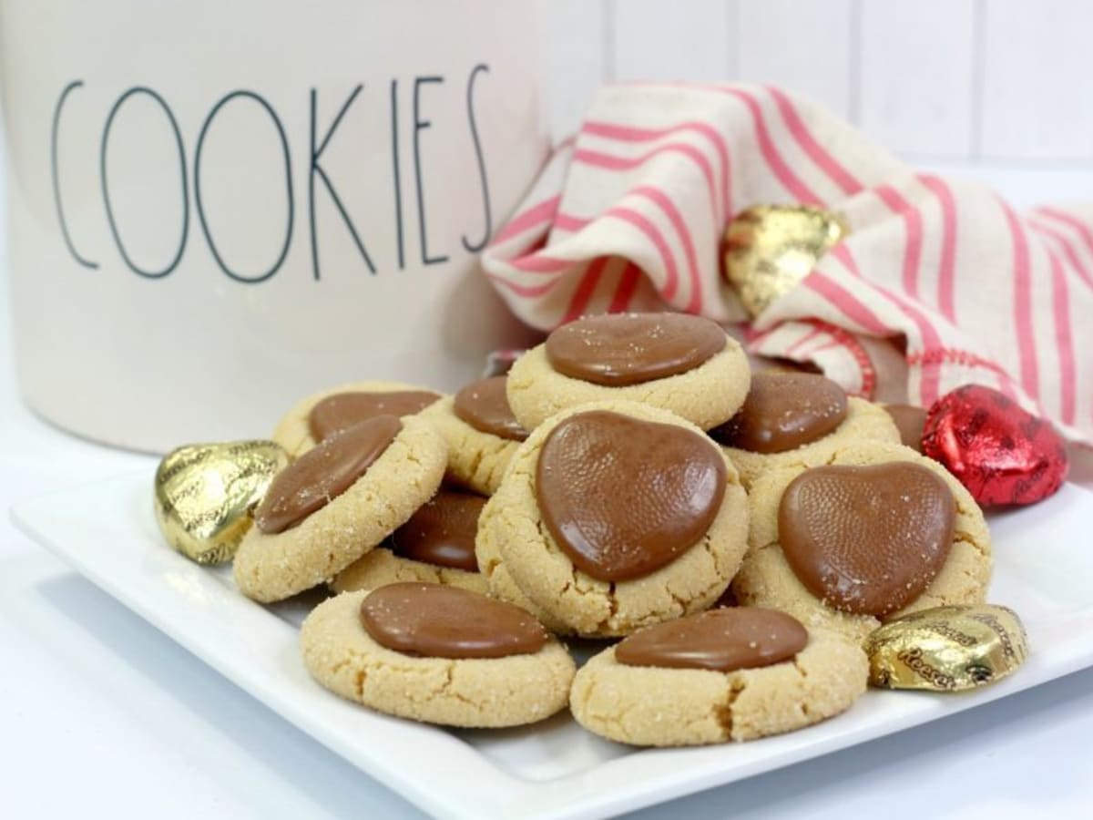 Peanut Butter Sweetheart Cookies Peanut Butter Sweetheart Cookies