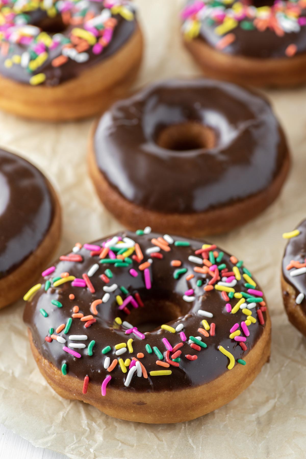 Chocolate Frosted Donuts Chocolate Frosted Donuts