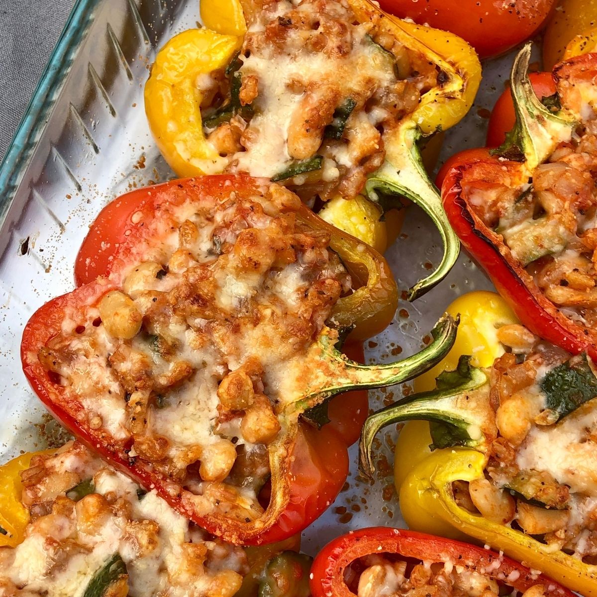 Vegetarian Stuffed Peppers Vegetarian Stuffed Peppers