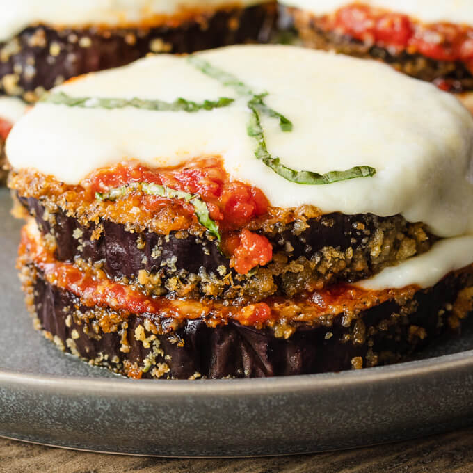 Keto Eggplant Parmesan Keto Eggplant Parmesan