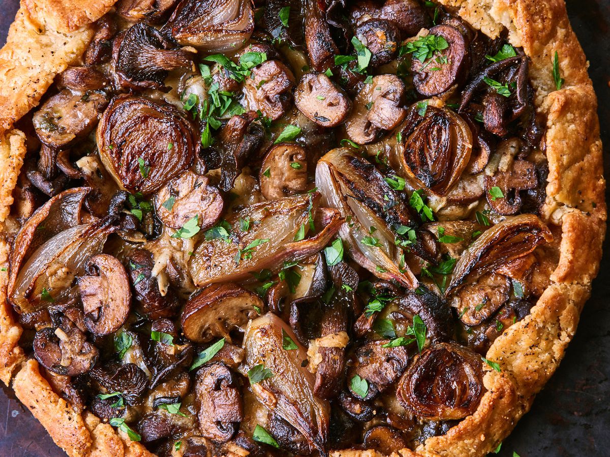 Mushroom Galette recipe Mushroom Galette recipe