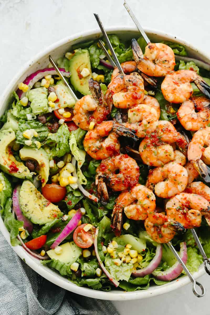 GRILLED SHRIMP SALAD GRILLED SHRIMP SALAD