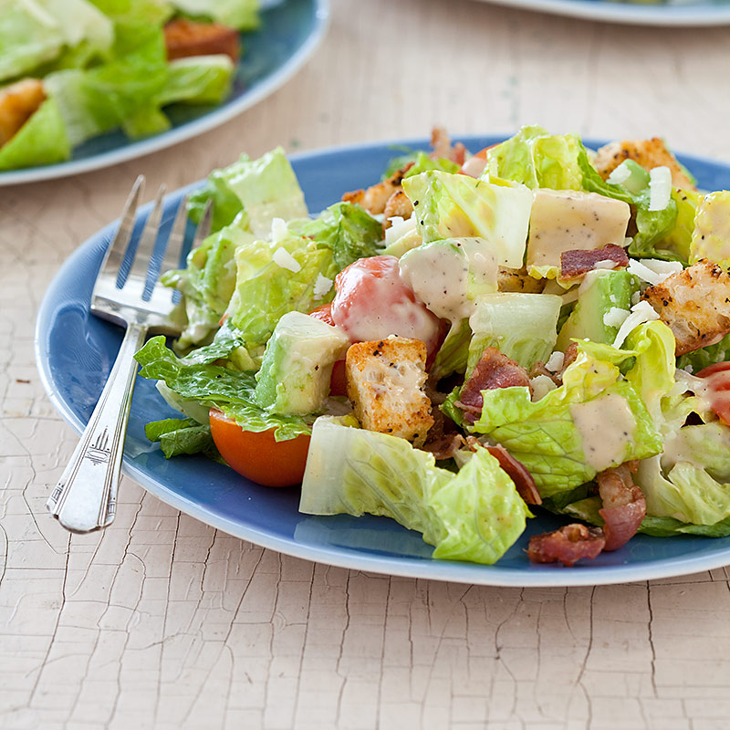 BACON AVOCADO CAESAR SALAD