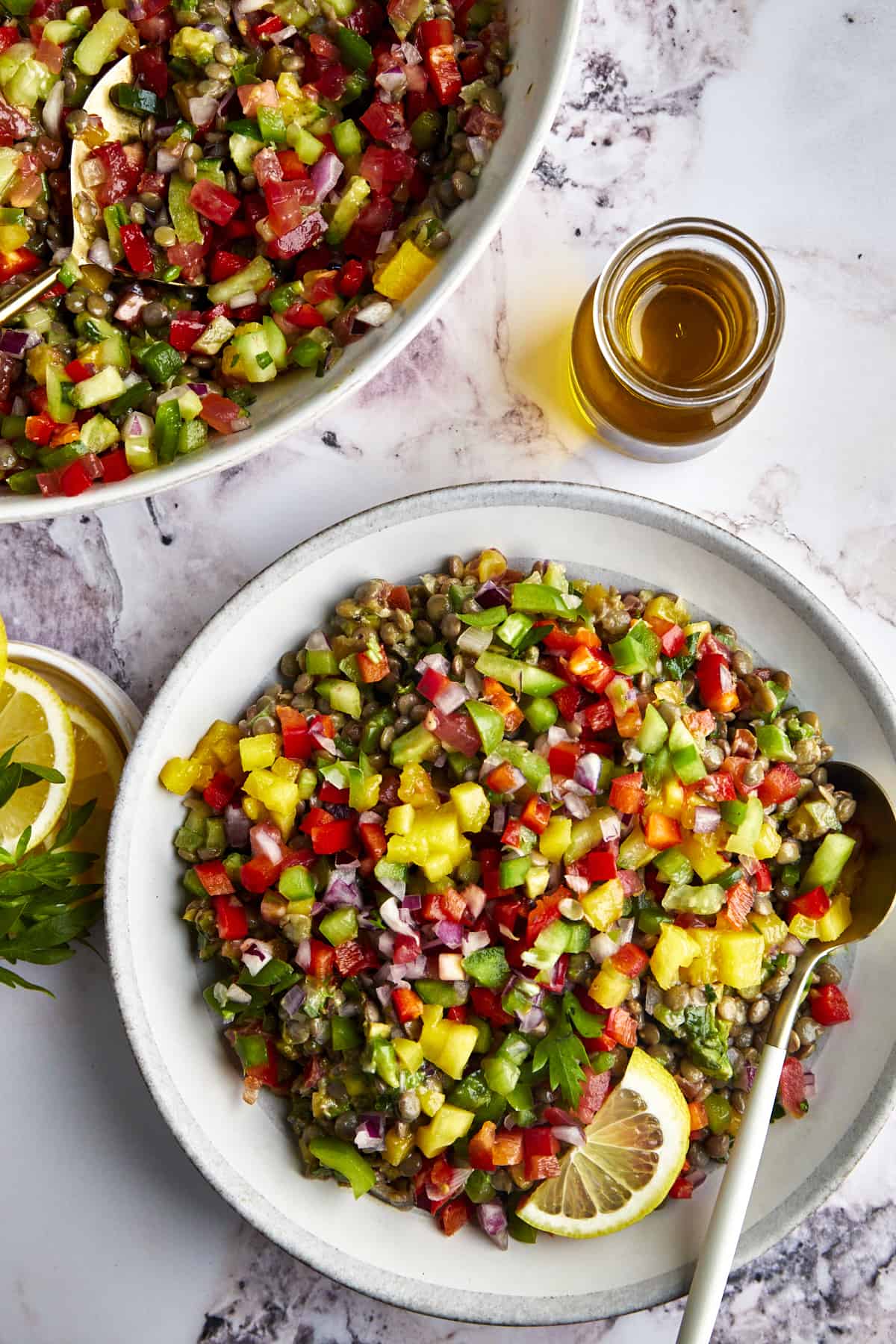 MANGO LENTIL SALAD