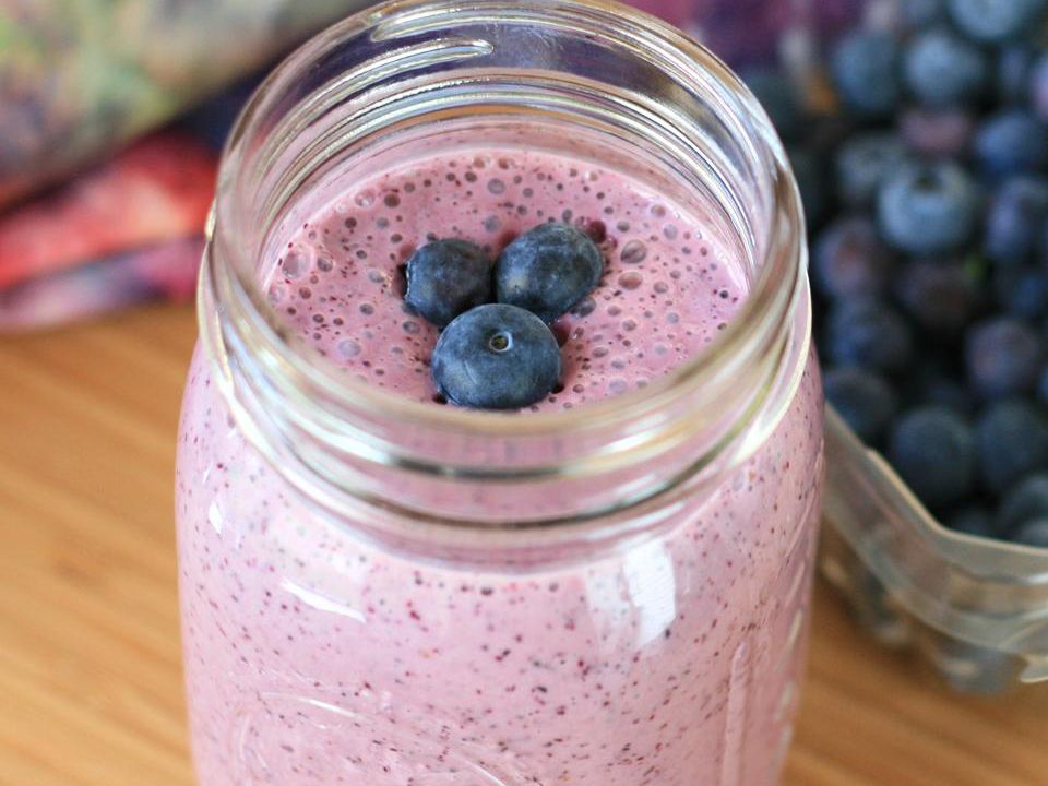 Healthy Blueberry Smoothie Recipe