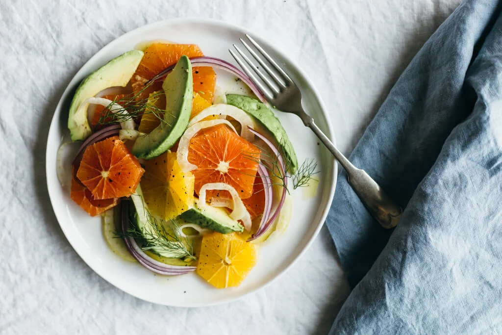 ORANGE, FENNEL AND AVOCADO SALAD