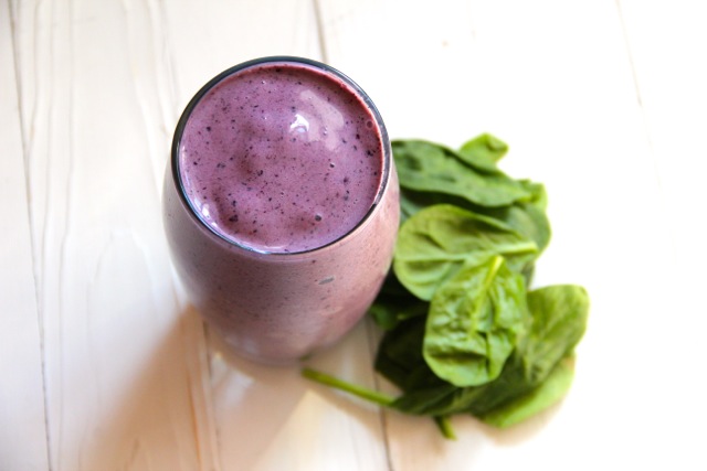 Blueberry and Spinach Smoothie