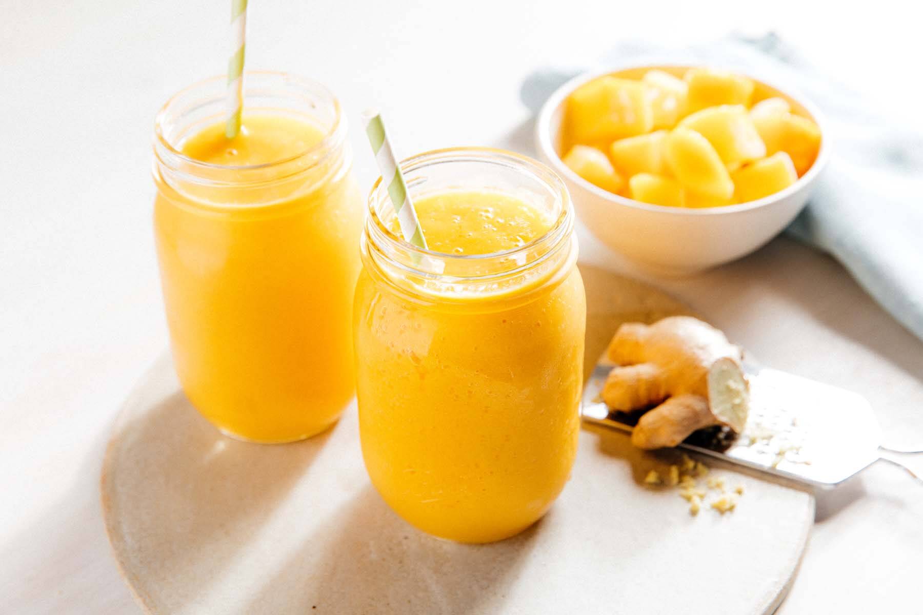 Mango-Ginger Smoothie