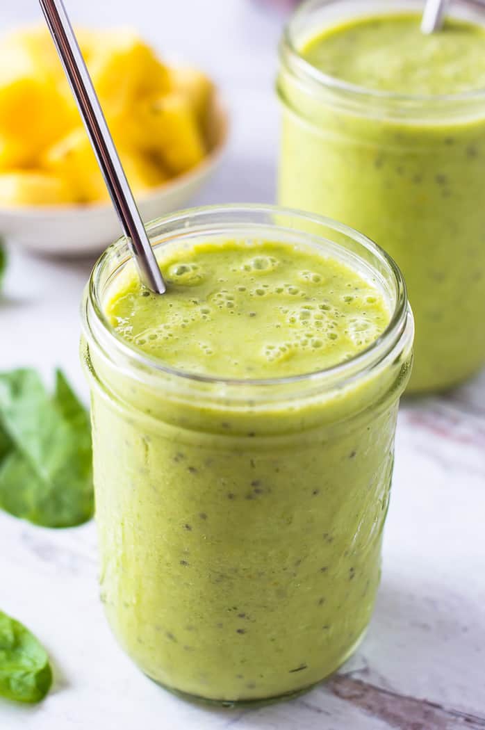 Pineapple Spinach Smoothie