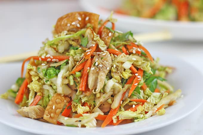 LIGHTER CHINESE CHICKEN SALAD