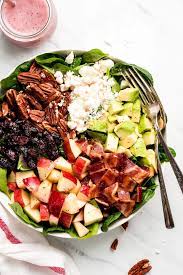 APPLE BACON SPINACH SALAD