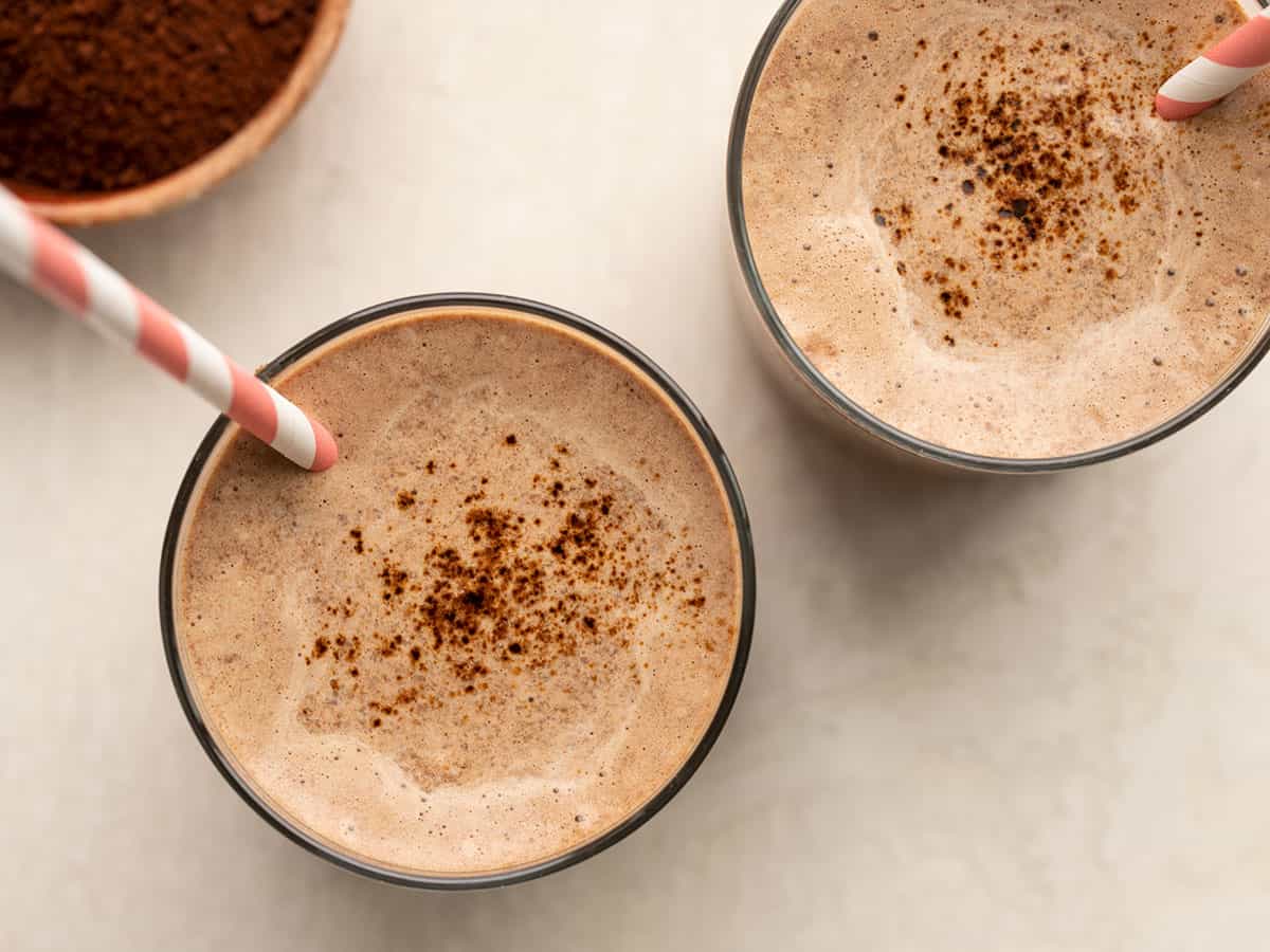 CHOCOLATE COFFEE BREAKFAST SMOOTHIE