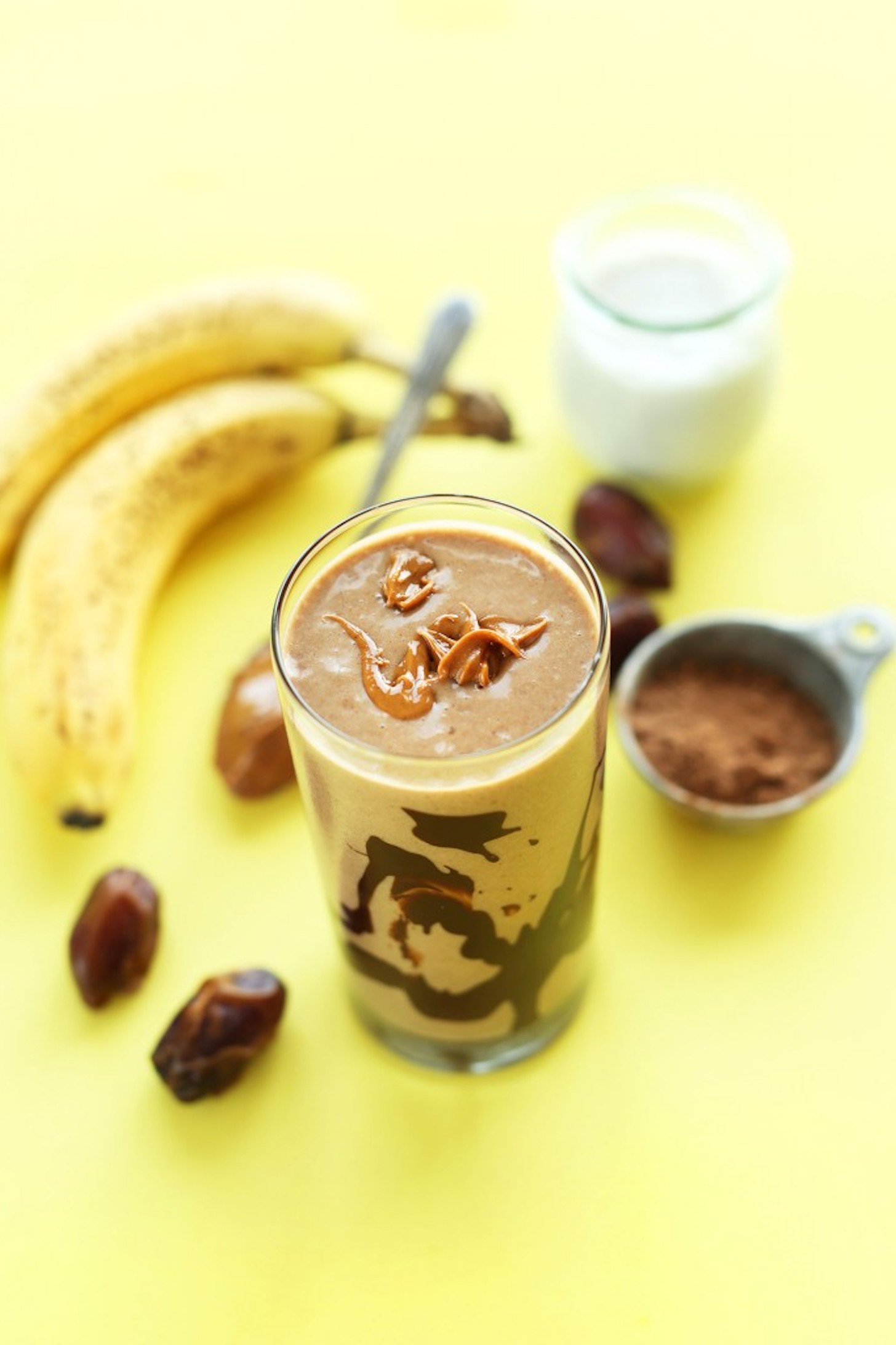 Chocolate Peanut Butter Banana Smoothie