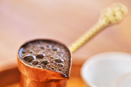 Greek Coffee with Honey