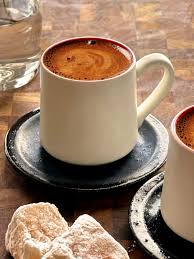 Greek Coffee with Rosewater