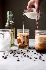 Iced Coffee with Simple Syrup