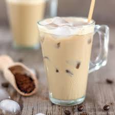 Iced Coffee with Sugar and Milk