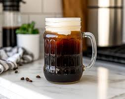 Nitro Cold Brew with Vanilla Bean Syrup