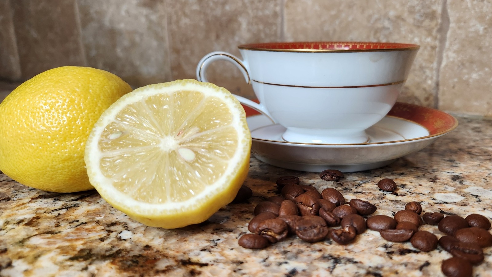 Lemon Zest Pour-Over Coffee