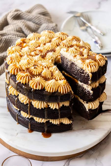 Decadent Salted Caramel Chocolate Cake