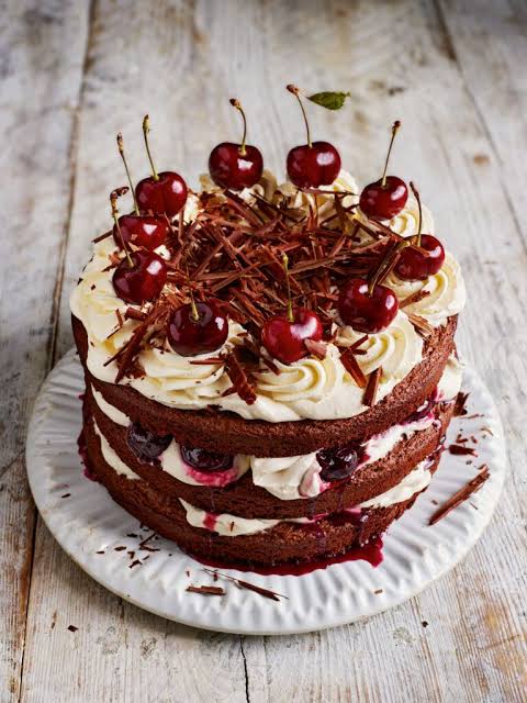 Authentic German Black Forest Gateau